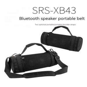 ポータブル トラベル ケース シェル ソニー Srs-xb43 Bluetooth対応スピーカー オーディオ収納バッグと互換性あり