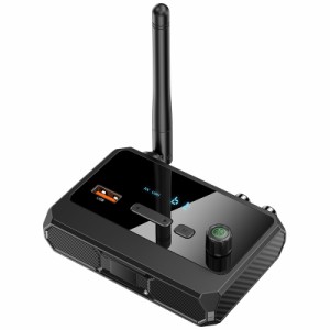 C36 Bluetooth 対応 5.3 レシーバー デジタル ディスプレイ 光ファイバー 同軸アダプター PC TV ヘッドフォン用