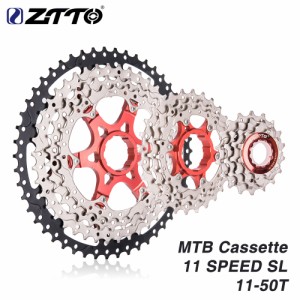 ZTTO MTB 11スピードカセット11 s 11-50 t UltraLightフリーホイールマウンテンバイクカセットフライホイール