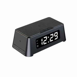 スマート目覚まし時計ワイヤレス充電器内蔵時計スタンド複数のデバイス同時充電デバイス