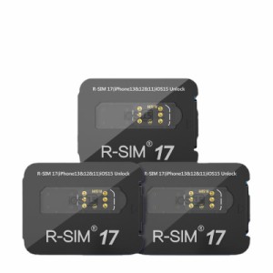 R-sim17ユニバーサルロック解除カードステッカーIos155gネットワーク用の特別なロック解除カードロックをiPhone13と互換性のあるロックな