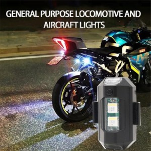 オートバイ Led ストロボライト充電式ドローン航空機ライト機関車点滅テールライト警告ランプ修正されたアクセサリー