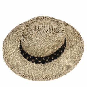 広いつばの通気性のある調節可能なビーチハット日焼け止め麦わら帽子と夏の屋外サンハット