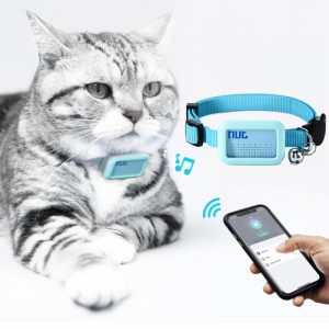 ペットキャット スマートポジショニングトラッカー 防水 紛失防止 Bluetooth対応 トラッキングロケーター ペット用品