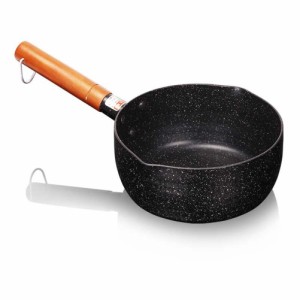 スープポット麦飯石調理器具、木製ハンドルノンスティックフライパン
