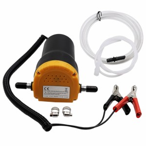 12v 24v オイル交換ポンプ抽出器電気自吸式燃料ポンプ内蔵バイパスバルブフィルタートラック Rv ボート用