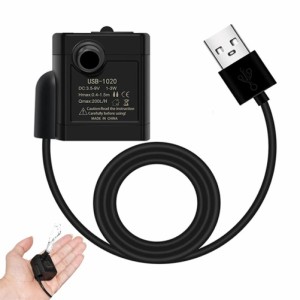 5v DC Usb ペット ウォーター ディスペンサー ミニ ポンプ 低ノイズ ブラシレス モーター ポンプ アクアリウム アクセサリー