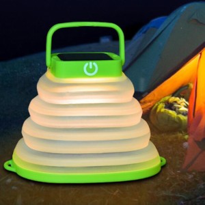 LEDランタン キャンプランタン ソーラー/USB充電 7色切替 折りたたみライト 防水 ランプ 照明 ポータブル アウトドア キャンプ 旅行 防災