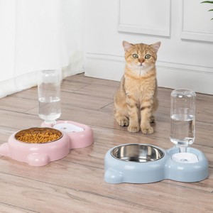 防湿口自動充填食品水犬猫用 2 1 自動給餌器