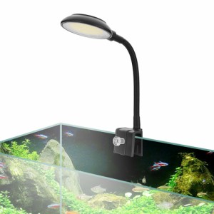 水族館ミニライト Led 水槽クリップランプ Usb 照明穂軸高輝度ラウンド水草ライト