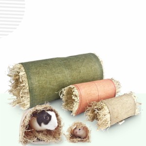 ペット草巣トンネルおもちゃ掘削おもちゃペット用品ウサギゴールデンベアモルモットチンチラ