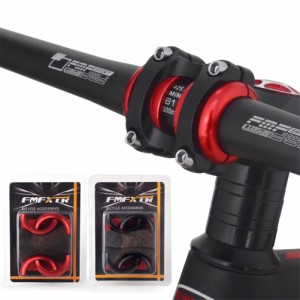 バイクハンドルバーフォークステムライザーライズアップエクステンダー直径25.4?31.8mmハンドルバーアダプターサイクリングパーツ