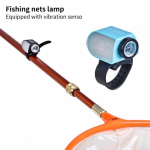 充電式LEDフィッシングネットライトランプ高強度耐摩耗性防水カバースポットライト釣り道具屋外釣り用