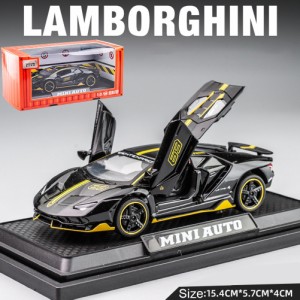 1:32 シミュレーション合金車モデルの装飾品レーシングカーサウンドライト機能ランボルギーニ Lp780 と互換性