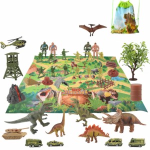 子供 恐竜 おもちゃ カーペット シミュレーション世界 シーン ゲームマット おもちゃ