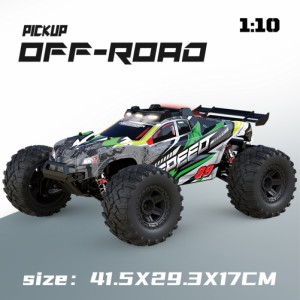 G105 Rc カー 2.4ghz 1:10 スケール 4wd 46km/h+ 高速ビッグホイール Rc カーオフロード防水リモートコントロール車両