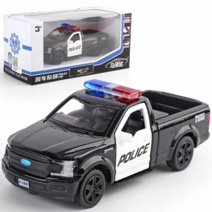男の子 1:36 警察の車のおもちゃシミュレーション 2 ドアプルバック車モデルの装飾品子供のギフトのためのコレクション