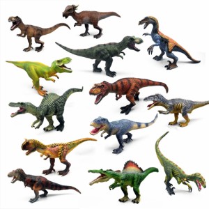 子供のシミュレーション恐竜のおもちゃ恐竜のパーティーは子供のための誕生日プレゼントを好む幼児幼児恐竜愛好家