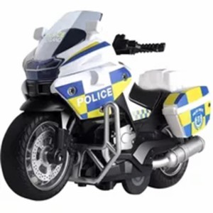 1:14 警察のオートバイモデルのおもちゃ子供合金プルバックオートバイ軽音楽誕生日プレゼント少年少女のため