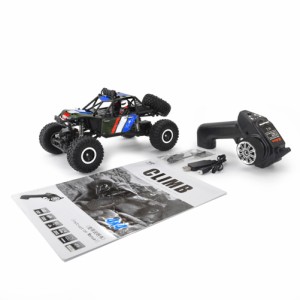 Kyamrc 1:16 フルスケール 2.4g リモートコントロールクライミングカー 4wd ライト付き高速オフロード車モデル