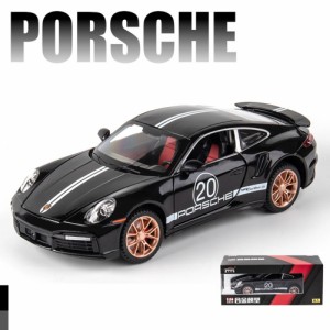 ポルシェ 911 と互換性 1:32 合金車モデルの装飾品サウンドライト子供スポーツカーモデルのおもちゃ