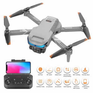 Lsrc Xt9 Wifi Fpv、4khdデュアルカメラ高度保持モード折りたたみ式RCドローンクワッドコプターRTF（オプティカルフローロケーション）