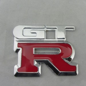 メタル 立体 3D 車 ロゴ エンブレム 文字 Gt-r デカール バッジ ラベル付け 改造パーツ