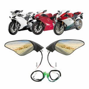 1 ペア車のリアビューミラー内蔵 Led ウインカー互換 Ducati 848 1098 1098s 1098r 1198 1198s 8r