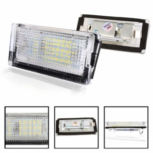 1 ペア 12v Led ナンバープレートライトリアランプ交換部品 3 シリーズ E46 2d 98-03 M3 に対応