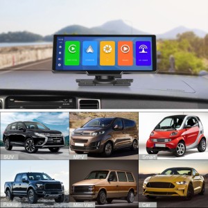 カーラジオ9.3インチHdスマートスクリーンワイヤレスCarplay Android Auto 32gカード付き双方向ビデオマルチメディアプレーヤー