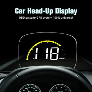 カー Hud ヘッドアップディスプレイ Gps Obd デュアルモードデジタルディスプレイ フロントガラス ストップウォッチ プロジェクター 改造