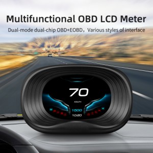 Hd 車の Hud ヘッドアップ ディスプレイ ユニバーサル Obd システム スピード メーター速度アラーム モニター電子アクセサリー