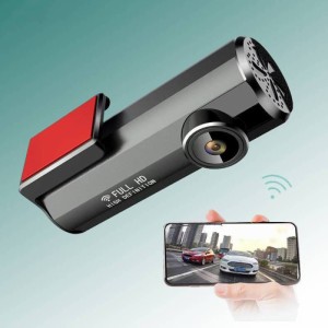 車の Wifi ダッシュ カム Hd 1080p ナイト ビジョン Ai 音声制御ビデオ レコーダー反転バックアップ ループ カムコーダー