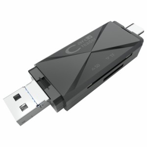 カード リーダー Usb3.0 タイプ c スマート メモリ カード リーダー Mac/コンピューター アクセサリーと互換性があります。