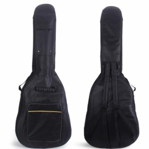 41 インチ クラシック ギター バッグ厚みのある防水 2 ウェイ ジッパー ポータブル ショルダー ストラップ ギター バッグ