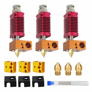 24v40w3dプリンターパーツCrealityEnder-3Cr10Cr10sと互換性のあるホットエンド押出機アセンブリキット