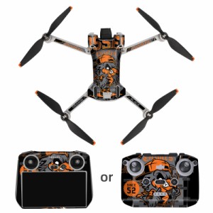 保護フィルムステッカーDjiMini3 Pro Dji Rc/n1ドローンボディリモコンアクセサリと互換性のある引っかき傷防止デカール