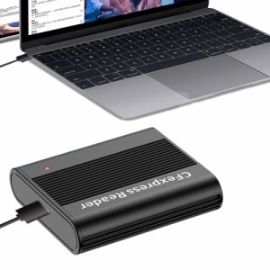 高速マルチ システム対応 USB3.1 カード リーダー タイプ B Cfexpress メモリ カード リーダー LED インジケーター付き