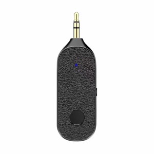 Bluetooth 対応 5.1 レシーバー オーディオ アダプター 3.5mm Aux ワイヤレス トランスミッター カー ハンズフリー マイク ヘッドホン ア