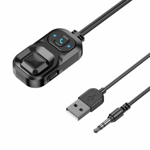 2 In 1 車の Bluetooth 互換ワイヤレス オーディオ アダプター トランスミッター レシーバー 3.5mm Aux アダプター サポート通話