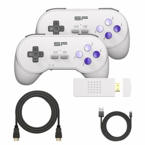 古典的なレトロなゲーム コンソール ワイヤレス ダブルス 4 k Hd スーパー Snes Sfc Y2 Sf と人間工学に基づいたコントローラーと互換性