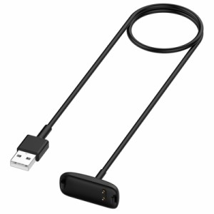 スマートウォッチ USB 充電器 高速充電電源ケーブル Fitbit Inspire3 ポータブルウォッチ充電器と互換性あり