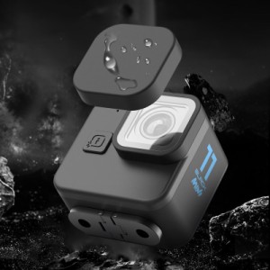 Gopro Hero 11blackミニカメラレンズプロテクターアンチスクラッチダストカバーと互換性のあるソフトシリコンレンズキャップ