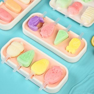 2 個シリコーンアイスキャンデー金型カバー自家製簡単リリースアイスクリーム型 Diy アイスキャンデーメーカーキッチンツール
