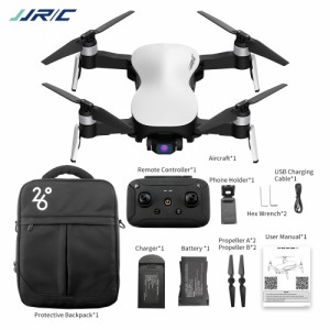 Jjrc X125gWifiブラシレスモーター4khdカメラGpsデュアルモードFpvポジショニング内蔵充電式バッテリー折りたたみ式Rcドローンクワッドコ