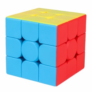 Moyu Meilong 3 × 3 スピードキューブステッカーレス人間工学マジックキューブ子供の教育パズルのおもちゃ誕生日プレゼント