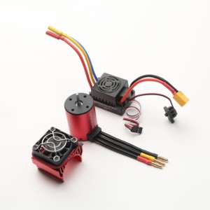 防水 3650 ブラシレス S3650 モーター防水 2300kv/3100kv/3900kv/4300kv 60a ブラシレス Esc Xt60 プラグ Rc カー 1/8 1/10 タミヤ用ヒー