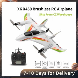 Wltoys Xk X450 Rc飛行機 モデル 2.4g 6ch3d/6g Rc 垂直離陸 Led グライダー固定翼 Rtf リモコン 子供 おもちゃ