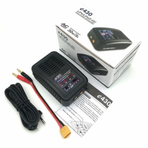 SKYRC E430 バランス充電器 2-4 セル最大電力 30 ワット 1A/2A/3A 100-240V AC バッテリー充電 LiPo/LiFe バッテリー