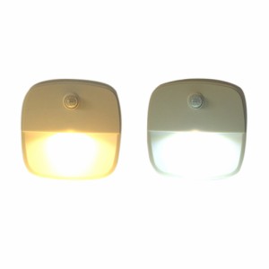1 ピース/3 ピースワイヤレス LED ナイトライトモーションセンサー人間誘導バッテリー駆動ナイトライトクローゼット浴室キッチン地下室 0